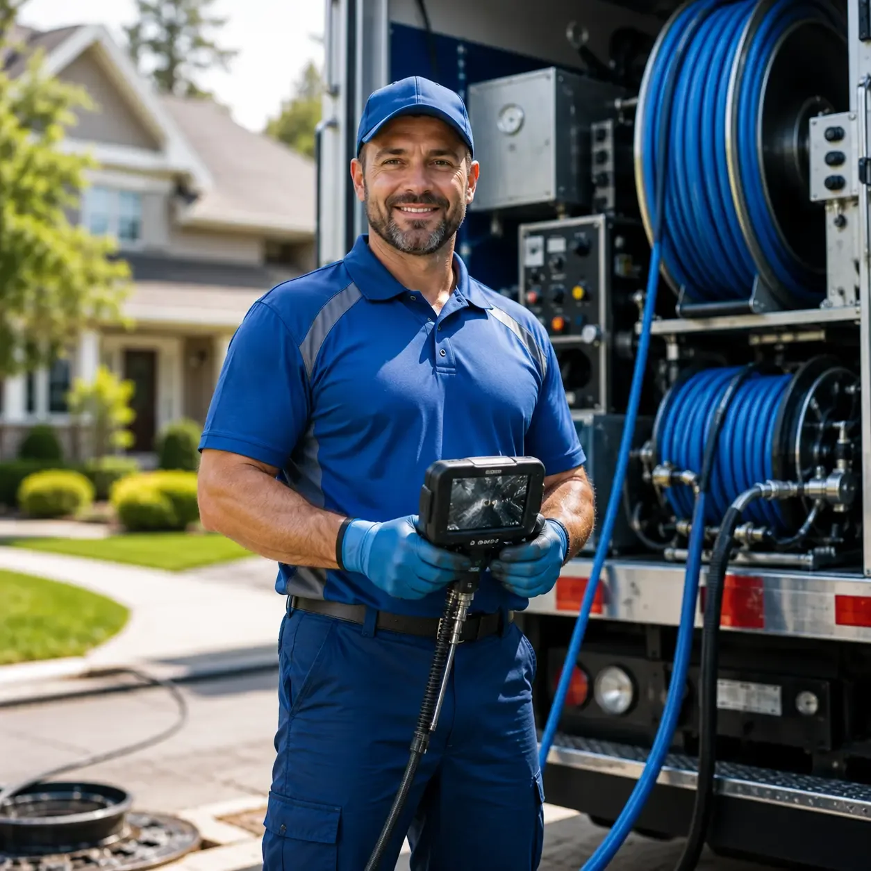 Local outdoor drain cleaning specialists in Nitro, WV